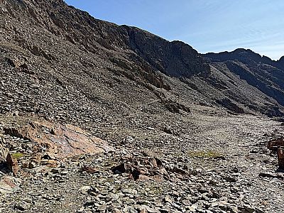 ...und orientieren uns in Richtung Bildstöckljoch