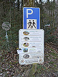 Am Wanderparkplatz Aigen...