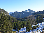 Blick zur Hochplatte...