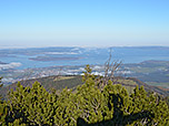 Blick auf den Chiemsee, ...