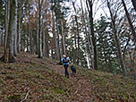 ...und wandern steil...