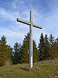 Das Gipfelkreuz am Sulzberg