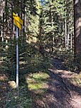 Hier biegen wir links ab...