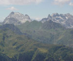 Sulzfluh und Drei Türme vom Hochjoch