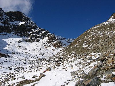 Steiler geht's nun....