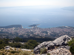 Immer wieder der Blick auf die Buchten von Makarska