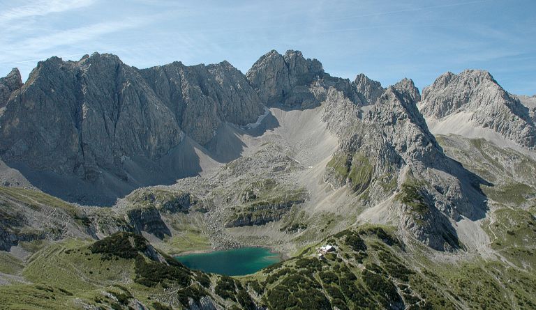 Klettersteig Tajakante Seebenklettersteig Coburger Klettersteig