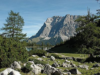 Seebensee mit Zugspitze
