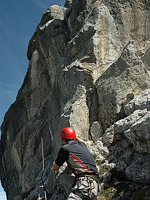 ... direkt an der Tajakante und ...
