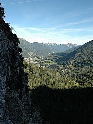 Blick Richtung Ehrwald