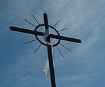 Gipfelkreuz Vorderer Tajakopf (2450 m)