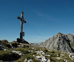 Gipfelkreuz Hinterer Tajakopf