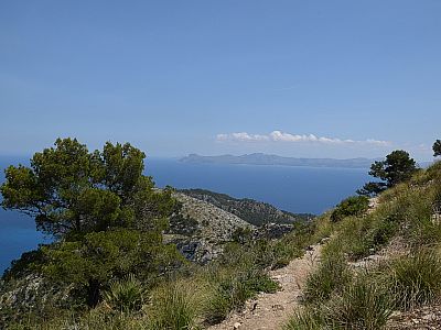 Richtung Osten steigen wir ab
