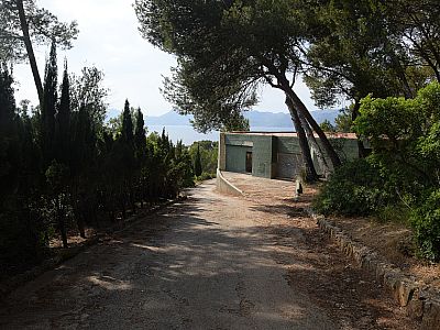 Über den schon vom Start bekannten Weg... 