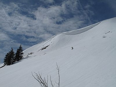 Die berüchtigten Wechten an den Wilden Fräulein