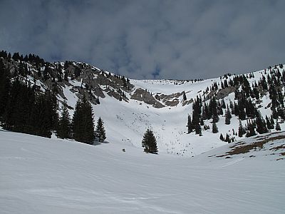Blick nach links zum Jägerkamp