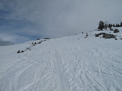 Aufstieg zum Tanzeck