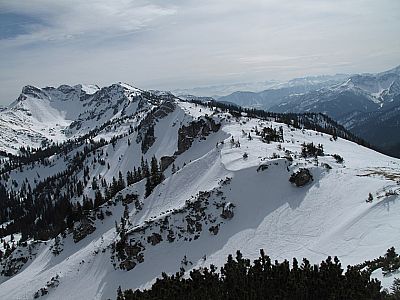 Verbindungskamm zum Rauhkopf