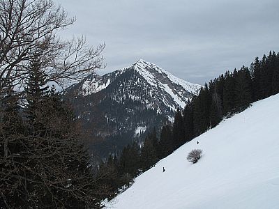 Blick zurück zur Brecherspitz