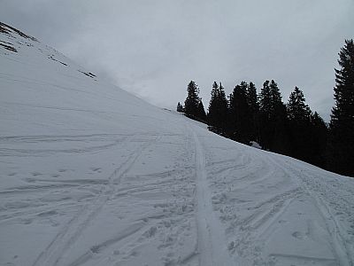 ...geht es gemütlich bergauf