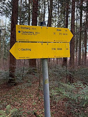 Nicht mehr weit bis zum Fentberg