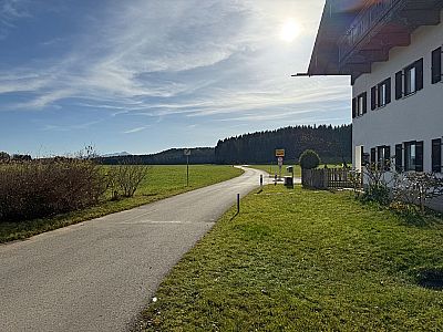 Wir verlassen Oberdarching...