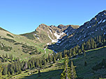 Blick vom Taubensteinhaus zur Rotwand
