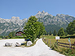 Am Wanderparkplatz in Wengerau