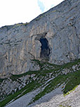 Riesige Höhle unweit der Tauernscharte