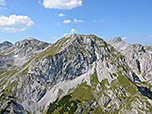 Blick zum Breitkogel, rechts hinten der Schubbühel