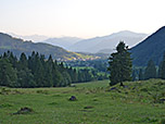 ...und wandern von dort wieder hinunter nach Wengerau