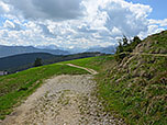 ...und wandern hinunter zur Stoißer Alm