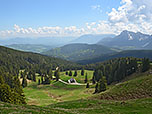 Blick Richtung Salzburger Becken