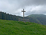 Kreuz oberhalb der Stoißer Alm