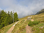 Wir passieren ein Wetterkreuz