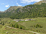 Blick zurück zur Vallmingalm