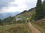 ...zur Bergstation der Rosskopf-Seilbahn