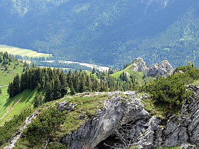 Unser nächstes Ziel das August-Schuster-Haus (Pürschling Haus)