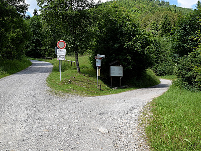 Den Abstecher zur Schleifmühlenklamm sollte man sich nicht entgehen lassen