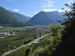 Die Aussicht nach Süden ins Martelltal