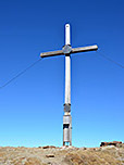 Das Gipfelkreuz am Toblacher Pfannhorn