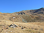 Nach 15 Minuten erreichen wir den Abzweig Richtung Bonner Hütte