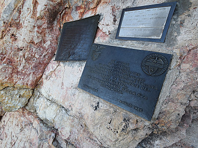 Die Tafeln am Einstieg