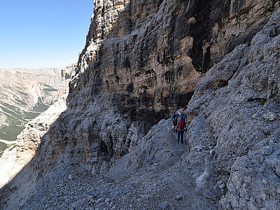 Wieder ist auf einem Band queren nach Norden angesagt...