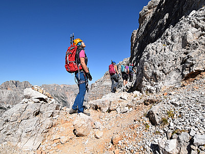 Aber nur wenig später stehen wir vor der nächsten Stufe