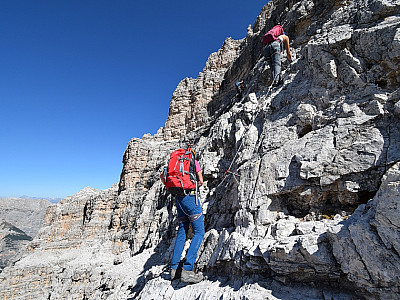 Noch einmal lassen wir ein paar Höhenmeter hinter uns, ...
