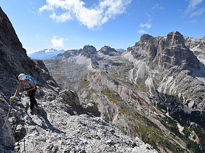 ... und genießen die Aussicht, ....