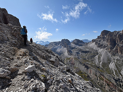 Die Querung nach Süden, ...