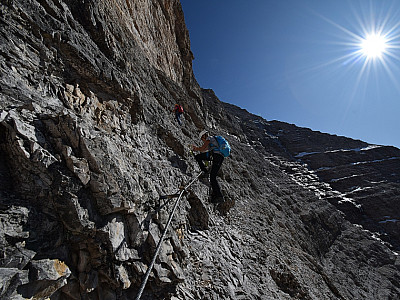 Genussklettern im Bereich A-C...