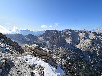 Das Panorama ist beeindruckend